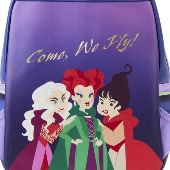 ⚡Loungefly Disney Hocus Pocus Sanderson Sisters House Mini Backpack main image 8
